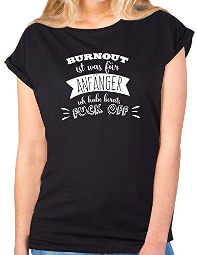 JUNIWORDS Damen T-Shirt - Evolution Handball Spieler - große Auswahl an Motiven - Größe: S - Farbe: Schwarz