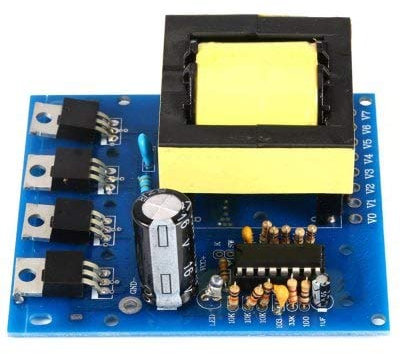 RanDal Dc-Ac Convertidor Dc 12V A Ca 220V 380V 18V 500W Transformador De Placa De Inversor Transformador De Alta Frecuencia De Potencia De Transformador - Azul