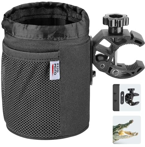 kemimoto Motorcycle Cup Holder, Oxford Fabric Drink Cup Can Holder