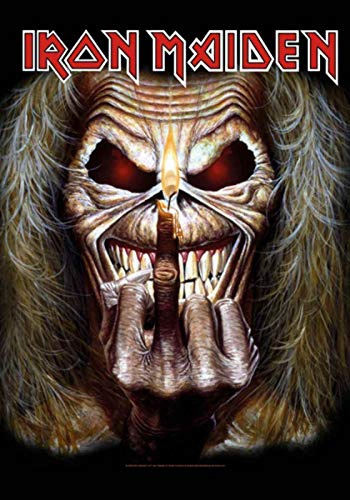 TPM Poster Flag Iron Maiden Finger, Iron Maiden Finger Poster Flag