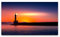 Bilder XXL Leuchtturm am Meer 120x70cm Wandbild auf Leinwand