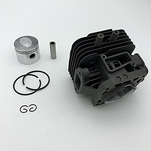 44 MM Cilindro Pistone KIT FIT per Kawasaki TJ53 TJ53E KBL53A KBH53 STRIMMER Soffiatore BRUSHCUTTERS Ricambi