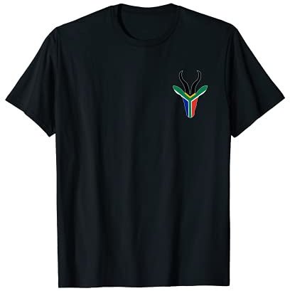 South African Rugby Bokke South Africa Flag Colors T-Shirt