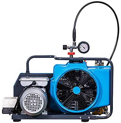 TUXING 4500PSI Diving Air Compressor, Pcp Compressor,Water Sport, Built-in Oil Water Separator, for Filling Diving Scuba Tank, Firefighting, PcpAir Rifle 380V 50HZ Three Phase Motor (TXEDM043)