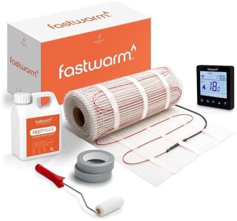 Fastwarm 200W Electric Underfloor Heating Sticky Mat Kit