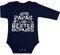 Shirtgeil Vater Geschenke - Papas Bester Schuss Fussball Baby Langarm Body 12M Marineblau
