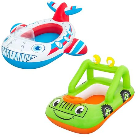 Bestway Voiture ou avion gonflable pour enfants Lil' Navigator
