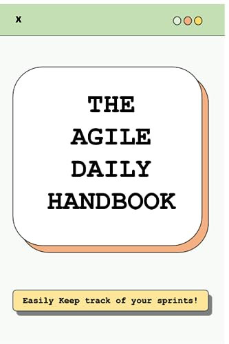 Colorful Agile Notebook, 120 Pages, Medium 6 inches x 9 inches (A5) - 90 GSM Paper, Softcover