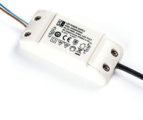 KEGU LED Driver KED06W500R06 6W 500mA 6-14V Treiber Trafo Transformator Weiß