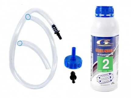 1L Bidon Additif FAP Cérine Eolys VERT avec Tuyau Remplissage compatible pour Peugeot Citroen entre 01/2002 et 01/2010 OEM 973685
