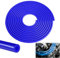 Manguera de Silicona Manguera de Silicona de para Automóvil Tubo de Vacío de Silicona 5 Metros Tubo de Silicona Universal Azul Para todos los accesorios de aire, vacío o entrada salida (azul 4mm)