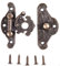 JDigJid Fermo Decorativo Antico Vintage Retro Serratura Del Cassapanca Timbro Scatola Di Legno Dimensioni: Super
