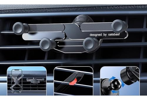ONOYOY Handyhalterung Auto, für BMW 1er E81 E82 E87 E88 F20 F21 F40 F52 116i M135i mit EIN-Knopf-Release Amaturenbrett Glasscheibe KFZ Handy Halterung,B