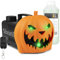 BeamZ S553L Nebelmaschine Halloween Deko mit LED Kürbis Kopf - 550 Watt Rauchmaschine mit 1L Flüssigkeit, 2-in-1 mit Halloween Kürbis Deko, 16 Farben Lichteffekt, Soundeffekt Nebelmaschine Mini