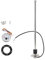 A ABSOPRO 425mm Fuel Sending Unit and Gauge Kit 16.7 Boat Fuel Tank Sending Unit Fuel Water Level Sensor and Fuel Gauge for Boat Car Truck RV