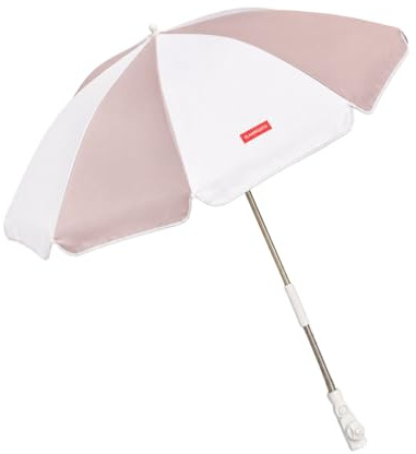 Flamingueo Sombrilla Playa Para Silla - UPF 50+ - Orientación Regulable - Poliéster Waterproof - Poste de Acero