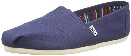 TOMS ALPARGATA Espadrille Canvas Herren Marineblau 45 EU