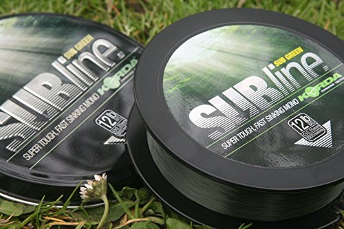 Korda Subline, Angelschnur, grob, grün, 20LBS