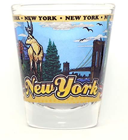 New York State Wraparound - Bicchiere da shot