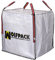 WOLFPACK LINEA PROFESIONAL - Saco Obra Big Bag Rafia 90x90x90cm. Carga máxima seg. 1.000Kg.