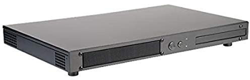 Silverstone tek Thin Mini-ITX Media Center para Intel DH61AG Placa Madre con Estuche Delgado ODD, PT12B Negro