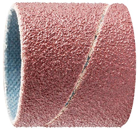 PFERD 148082 Schleifhülsen, Ausführung Korund A, Zylindrische Form, 80 Korngröße, 25mm x 25mm, 100 Stück