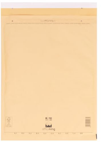 200 Luftpolstertaschen braun K10 Größe 370x480mm DIN A3+ C3 Luftpolsterumschlag Luftpolsterversandtaschen Luftpolsterversandumschläge