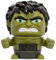 BulbBotz Marvel 2021739 Avengers: Infinity War Hulk Kinder-Wecker mit Nachtlicht und typischem Geräusch , grün/schwarz , Kunststoff , Höhe: 14 Zentimeter , LCD-Display , Junge/Mädchen , offiziell