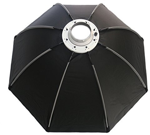 Triopo Bowens Mount 90cm / 35inch Octagonal Softbox con rejilla de panal para estudio estroboscópico, luz de flash continuo, fotografía de retrato fotográfico