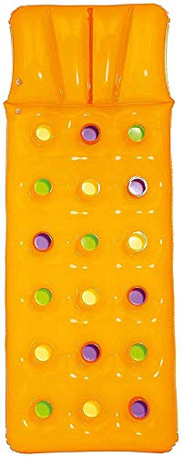 Bestway Luftmatratze Color Lounge, 188 x 71 cm (1 Matratze, Orange)