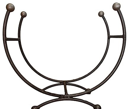 Soporte redondo para leña leña de leña para chimenea, estante para almacenamiento para troncos. Cesta de leña para chimenea. Accesorios para chimeneas