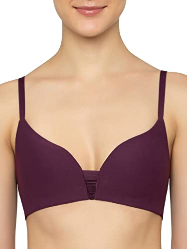 Triumph Women's Flex Smart P Ex Bra, Aubergine, 1 UK