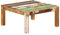 vidaXL Couchtisch Landhaus-Stil Beistelltisch Wohnzimmertisch Kaffeetisch Sofatisch Holztisch Teetisch Tisch 80x80x40cm Altholz Massiv