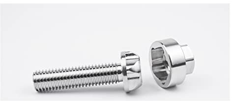 FENTENG THua Store Tuercas De Tornillos Anti -Robo De Seguridad M6 M8 M10 304 Accesorios For Automóviles For Bicicletas De Montaña De Acero Inoxidable For El Estilo De Automóvil DIRIGIÓ Luz