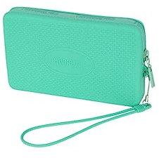 Havaianas - Mini Bag Logo, kompaktes, praktisches und stylisches Accessoire, mit stabilem Reißverschluss und Handgelenkriemen, wasserfest, Unisex-Erwachsene