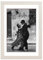 Stallmann Design Bilderrahmen mit Passepartout 50x75 cm (Bild 40x60) | Farbe: Birke | 30 mm starke Rahmenleiste