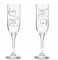 Always Looking Good Engraved 35th Wedding Anniversary Set of 2 Champagne Flute Glasses Coral Wedding Engraved Glasses Engraved Champagne Flute, (ALG)