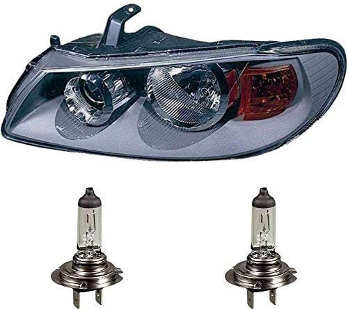 EISENFELS Bundle Set 106521812 erstellt mit Scheinwerfer rechts + PHILIPS Leuchtmittel H7 kompatibel mit Almera II Hatchback N16