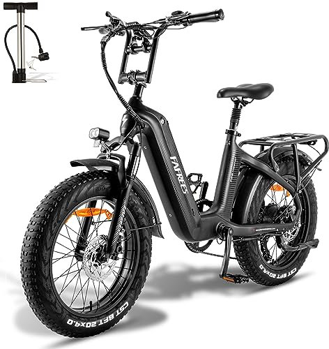 Fafrees F20 Master [ OFFIZIELL ] E-Bike Damen 20 Zoll, E Bike Herren 48V/22,5AH/1080Wh Akku, Elektrofahrrad Mountainbike 60N.m, Ebike Faltrad, Fatbike Hydraulische Scheibenbremsen