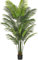 FORABAMB Künstliche Palme groß 205 cm, Kunstpflanzen, Kunstpalme im Topf, Plastik Palme mit 22 abnehmbaren Blättern, Deko für Wohnzimmer, Schlafzimmer, Büro, Perfektes Einweihungsgeschenk