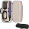 LIROPAU Carry Case Compatible with Dyson Airstrait HT01 Hair Straightener, Shockproof Waterproof Travel Bag with Mesh Pocket for Straightener Accessories