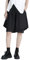 Goth Emo Alt Gonna a Pantalone Donna Estive Asimmetrica alla Moda y2k Skorts Neri Skirt Shorts