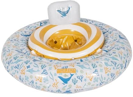 Little Dutch 2012847 Schwimmring/Schwimmsitz für Babys - Ocean Dreams blau