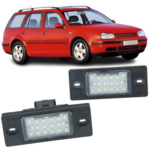 REINKO LED Kennzeichenbeleuchtung passt für VW Golf Variant 4 5 1J 1K