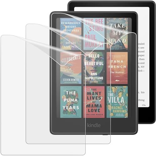 MoKo 3 Pack Protector de Pantalla para Kindle Paperwhite 7 Pulgadas 12ª Generación 2024 y Kindle Colorsoft Signature Edition, Anti-Resplandor Pet Película Protectora de Pantalla Mate de Cobertura