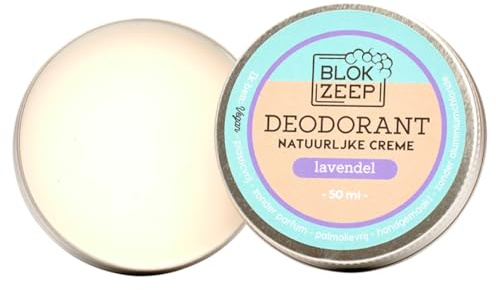 Desodorante Sin Aluminio Ni Parabenos_Vegano-Ecológico-Orgánico-Sin Crueldad Animal-Protector Natural del Sudor de las Axilas-Mujer-Hombre-Niños-Sin Alcohol-Hecho a Mano-Ingredientes (Lavanda)
