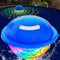 KingSom Bluetooth Pool Speaker,Floating Pool speaker with Colorful Lights,Hot Tub Speakers IP68 Waterproof pool speakers,16W Loud Stereo Sound Bluetooth speaker,TWS Pairing Floating Speakers for pools