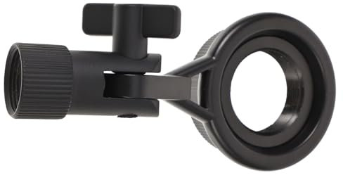 Levemolo Mikrofonclip Stoßfest Mikrofonklemme Aus Robustem Material Anti-vibration Halterung Für Aufnahmestudios Bars Bühnen Und Büros Verstellbarer Winkel Für Angenehmes Sprechen Tragbar u