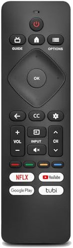 Telecomando per Philips Smart TV Remote Control, Universal Smart Remote per Philips Android/Google TV