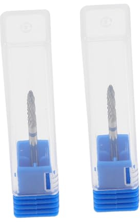 Happyyami 2stücke Nagelbohrer Für Maniküre Professionelle Schleifköpfe Wolframstahl Entfernung Von Nagelhaut Und Lack Für Und Salongebrauch